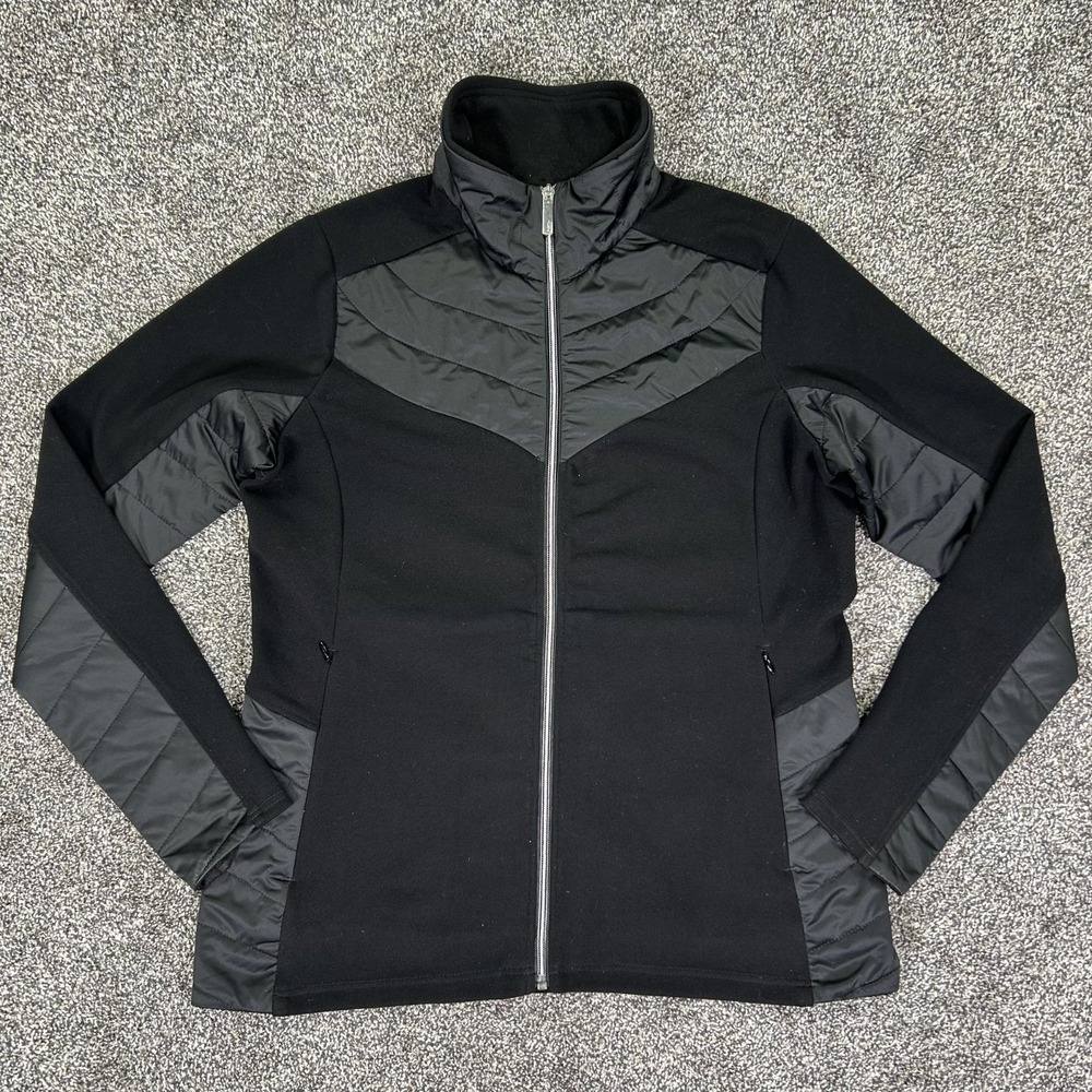 Killy Performance Athletic Hybrid Insulated Midlayer Jacket‎ Womens 44 Black